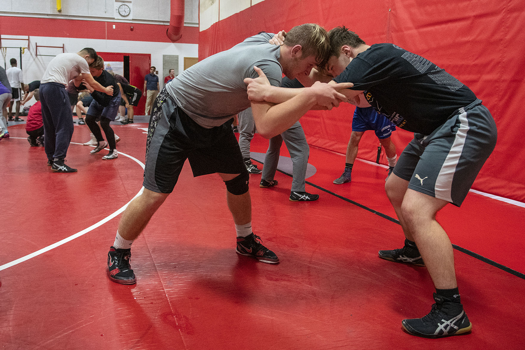 West Wrestling Practice